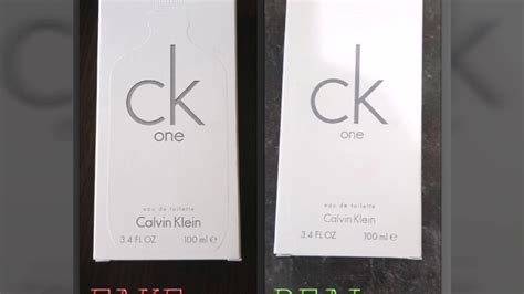 calvin klein ck1 counterfeit.